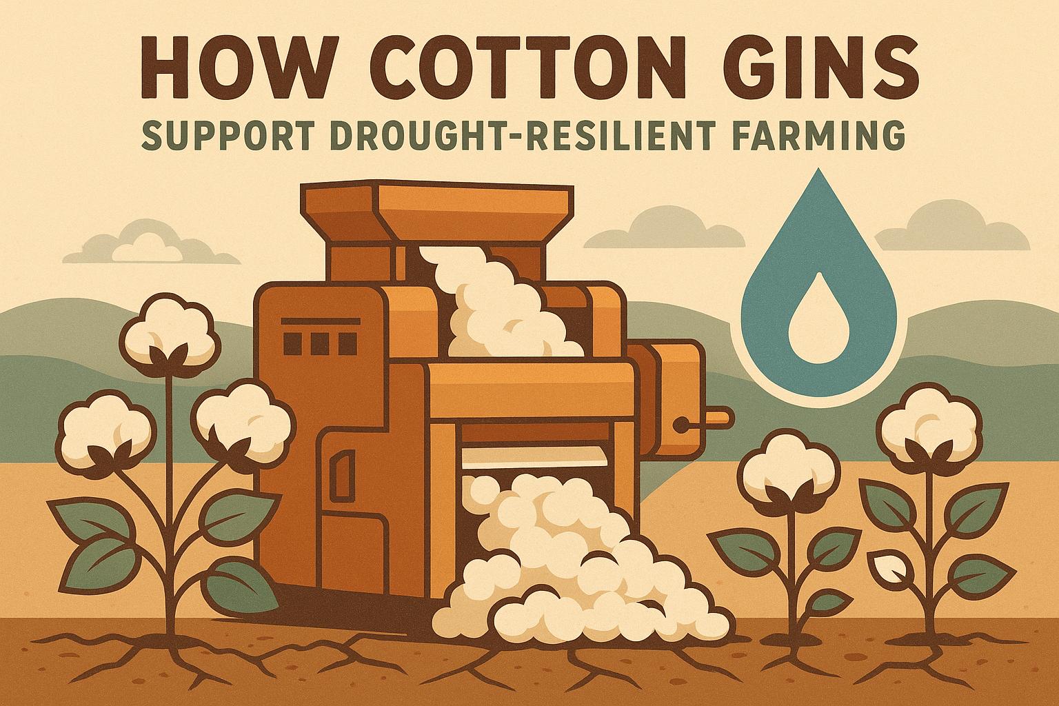 Thumbnail for: How Cotton Gins Support Drought-Resilient Farming