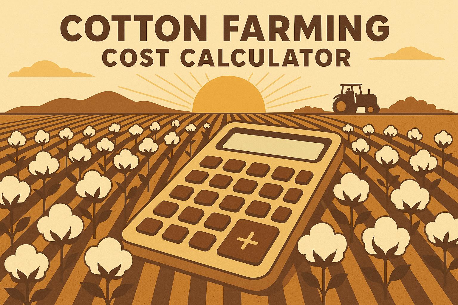 Thumbnail for: Cotton Farming Cost Calculator