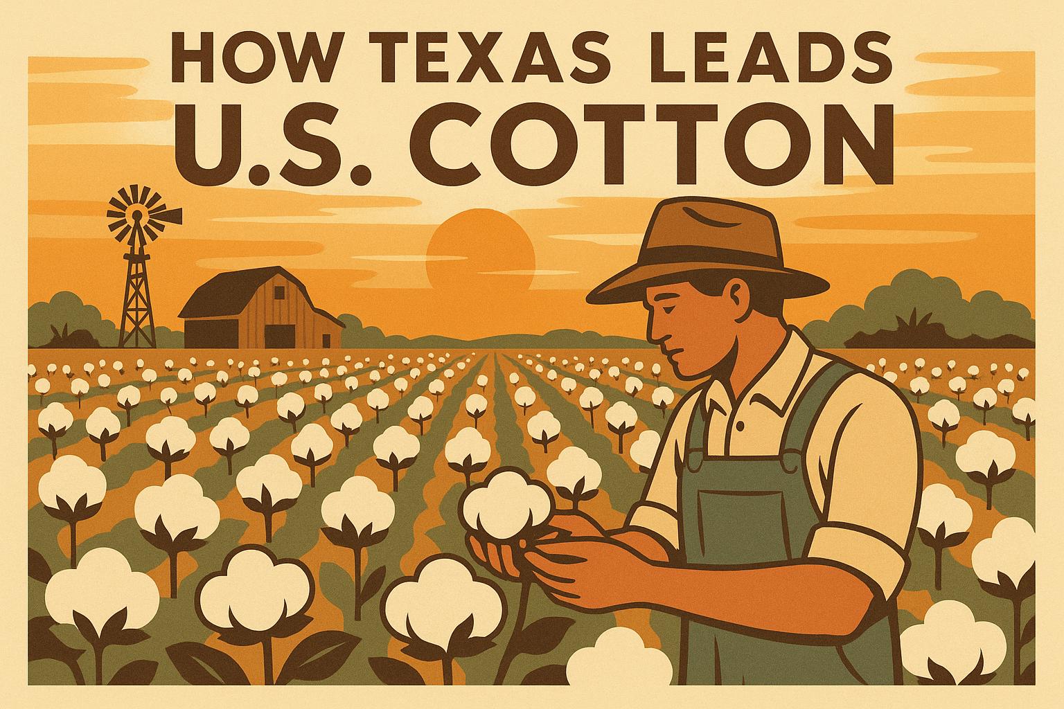 Thumbnail for: How Texas Leads U.S. Cotton: Techniques & Trends