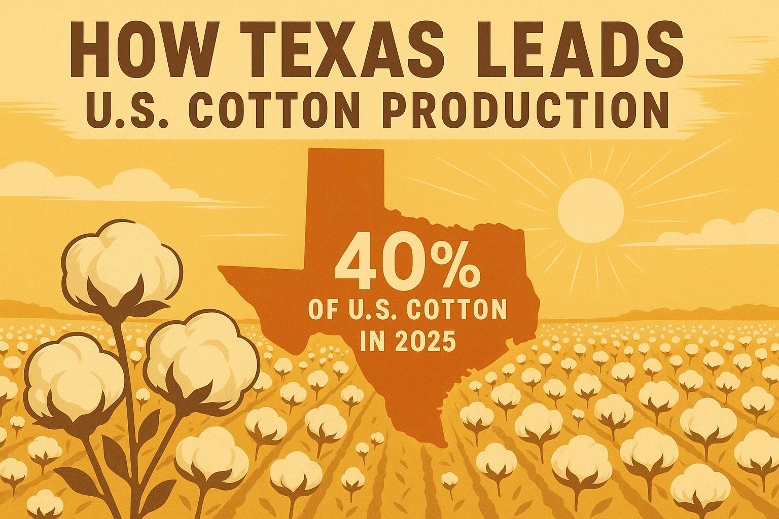 Thumbnail for: How Texas Leads US Cotton Production in 2025