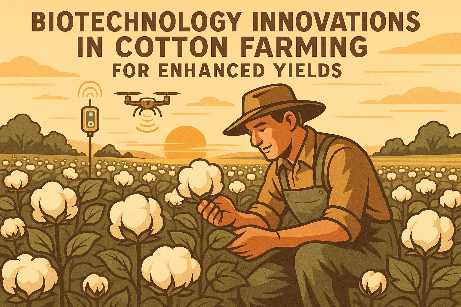Thumbnail for: Biotechnology Innovations in Cotton Farming for Enhanced Yields