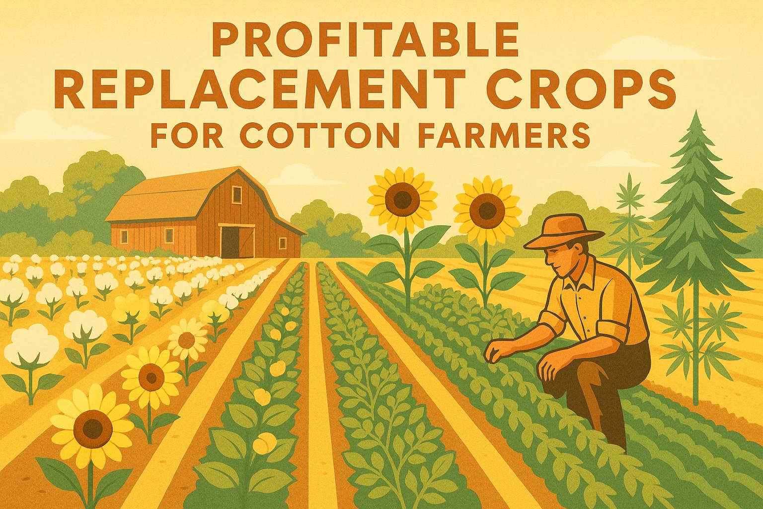 Thumbnail for: Profitable Replacement Crops for Cotton Farmers
