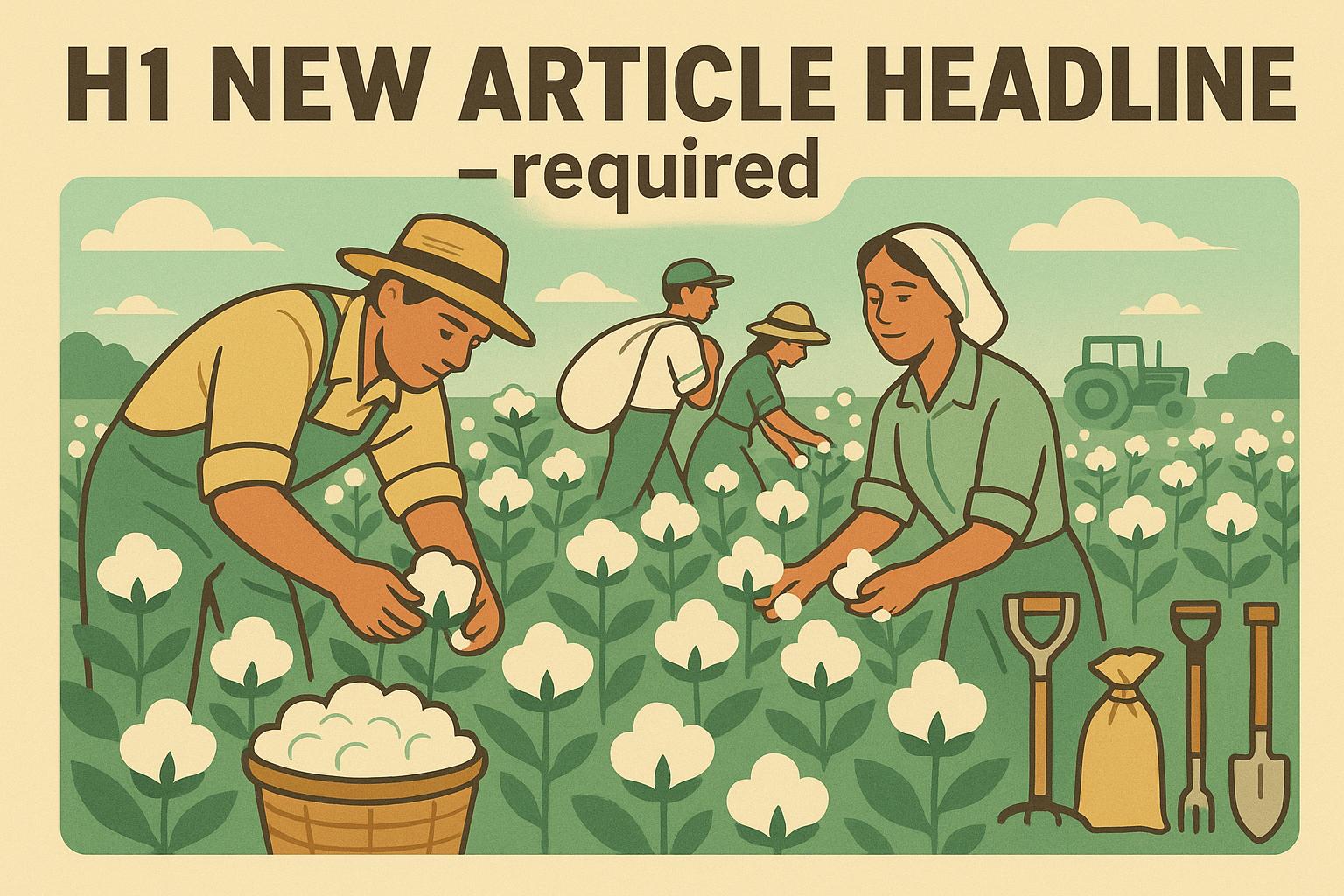 Thumbnail for: Cotton Farm Labor Management Best Practices for Efficiency
