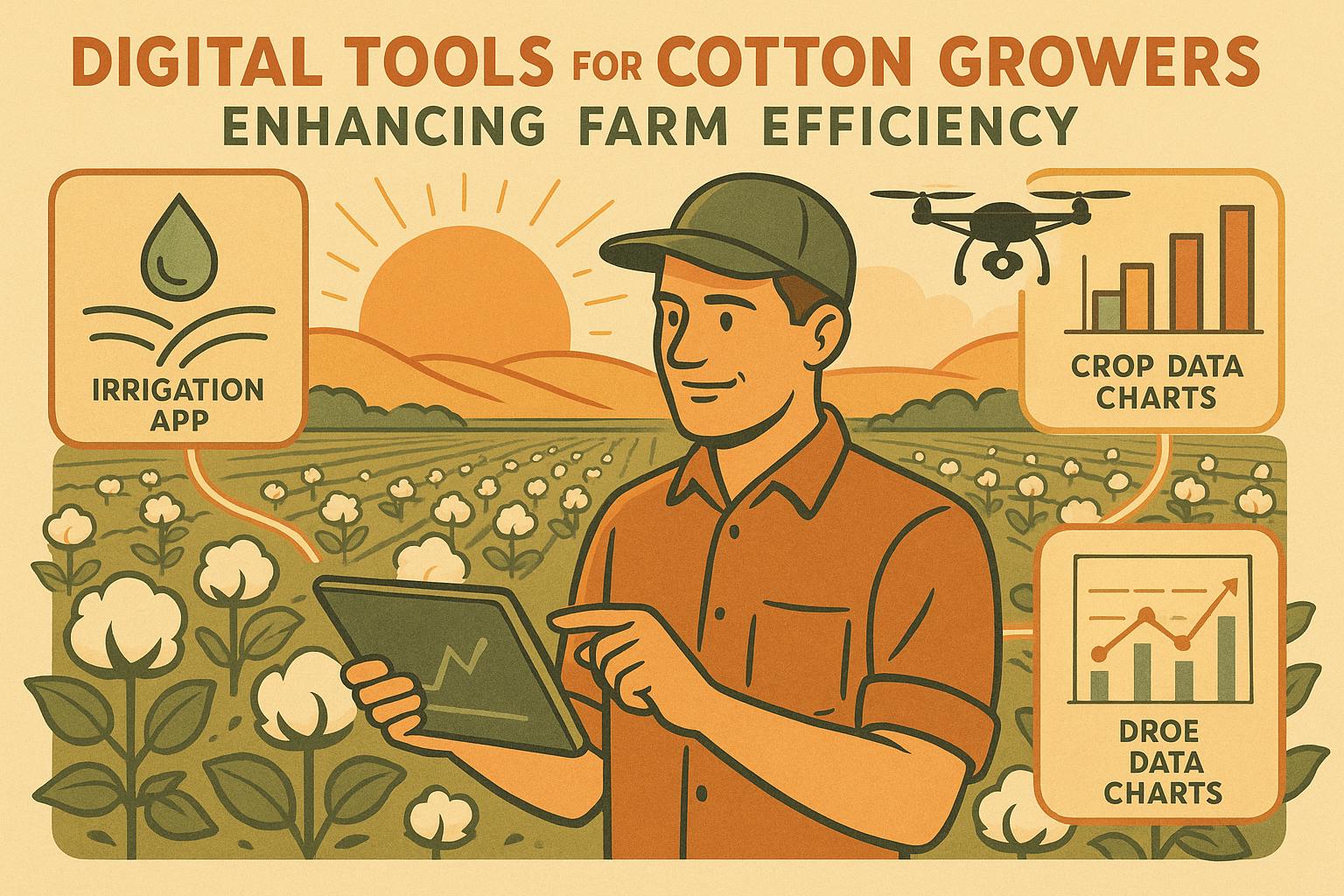 Thumbnail for: Digital Tools for Cotton Growers: Enhancing Farm Efficiency