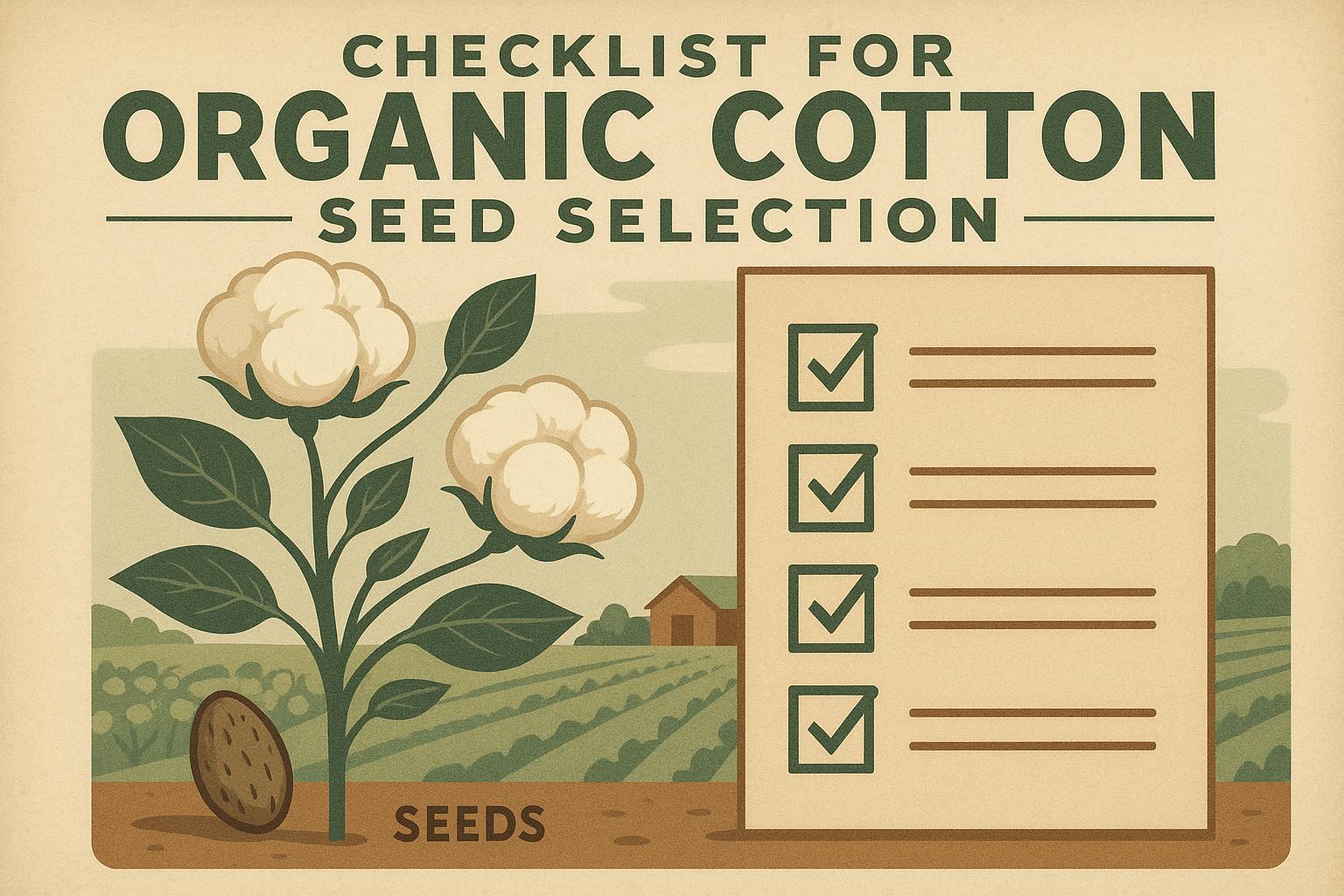 Thumbnail for: Checklist for Organic Cotton Seed Selection