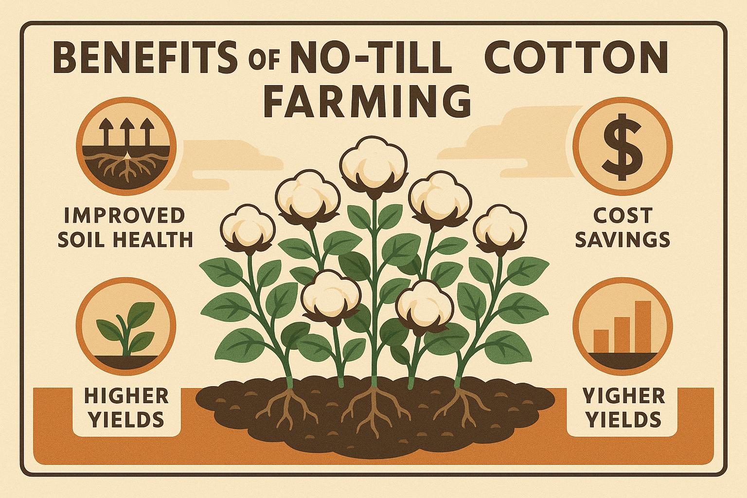 Thumbnail for: Benefits of No-Till Cotton Farming for Soil and Yields