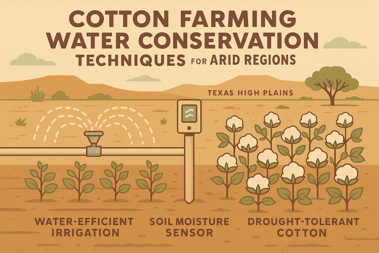 Thumbnail for: Cotton Farming Water Conservation Techniques for Arid Regions