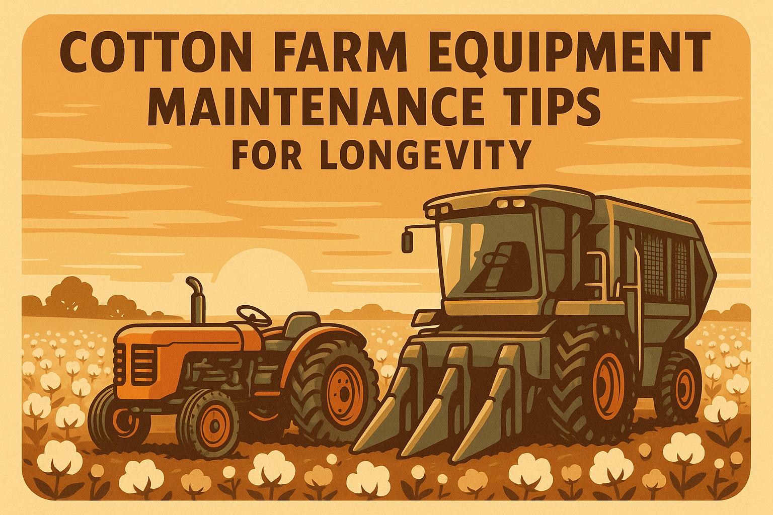 Thumbnail for: Cotton Farm Equipment Maintenance Tips for Longevity