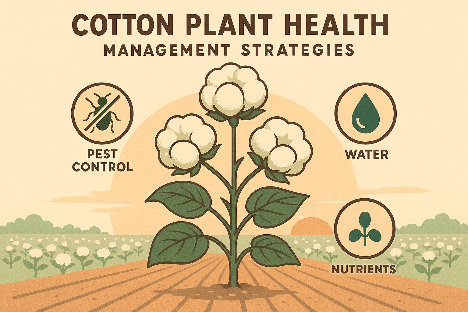 Thumbnail for: Cotton Plant Health Management Strategies