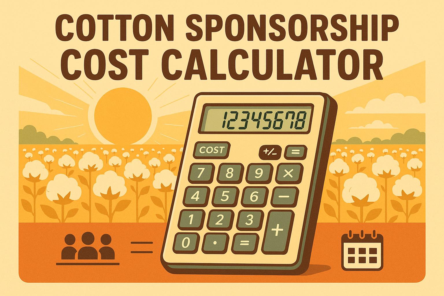 Thumbnail for: Cotton Sponsorship Cost Calculator