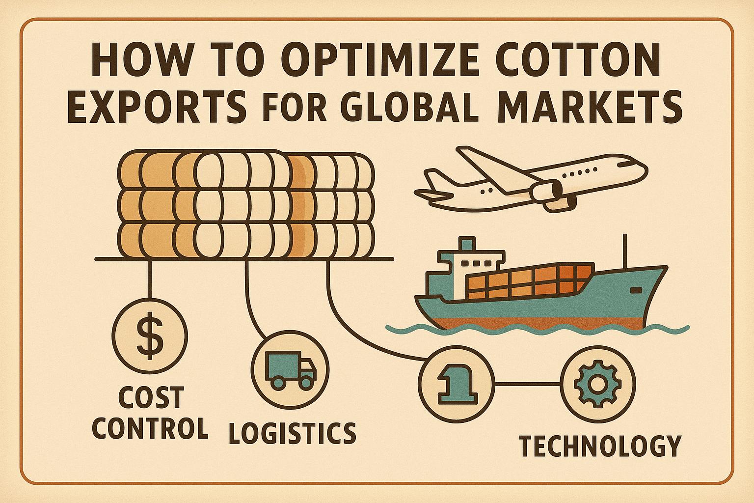 Thumbnail for: How to Optimize Cotton Exports for Global Markets