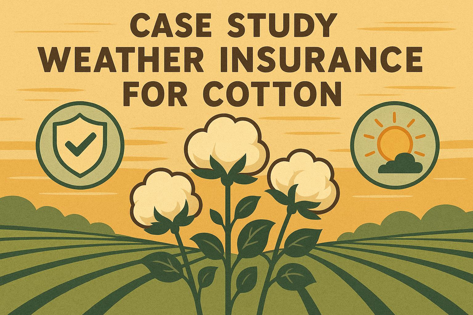 Thumbnail for: Case Study: Weather Insurance for Cotton