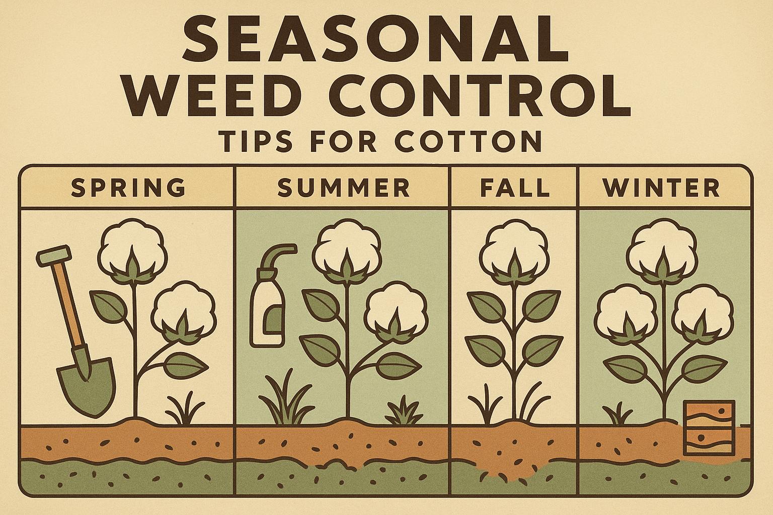 Thumbnail for: Seasonal Weed Control Tips for Cotton