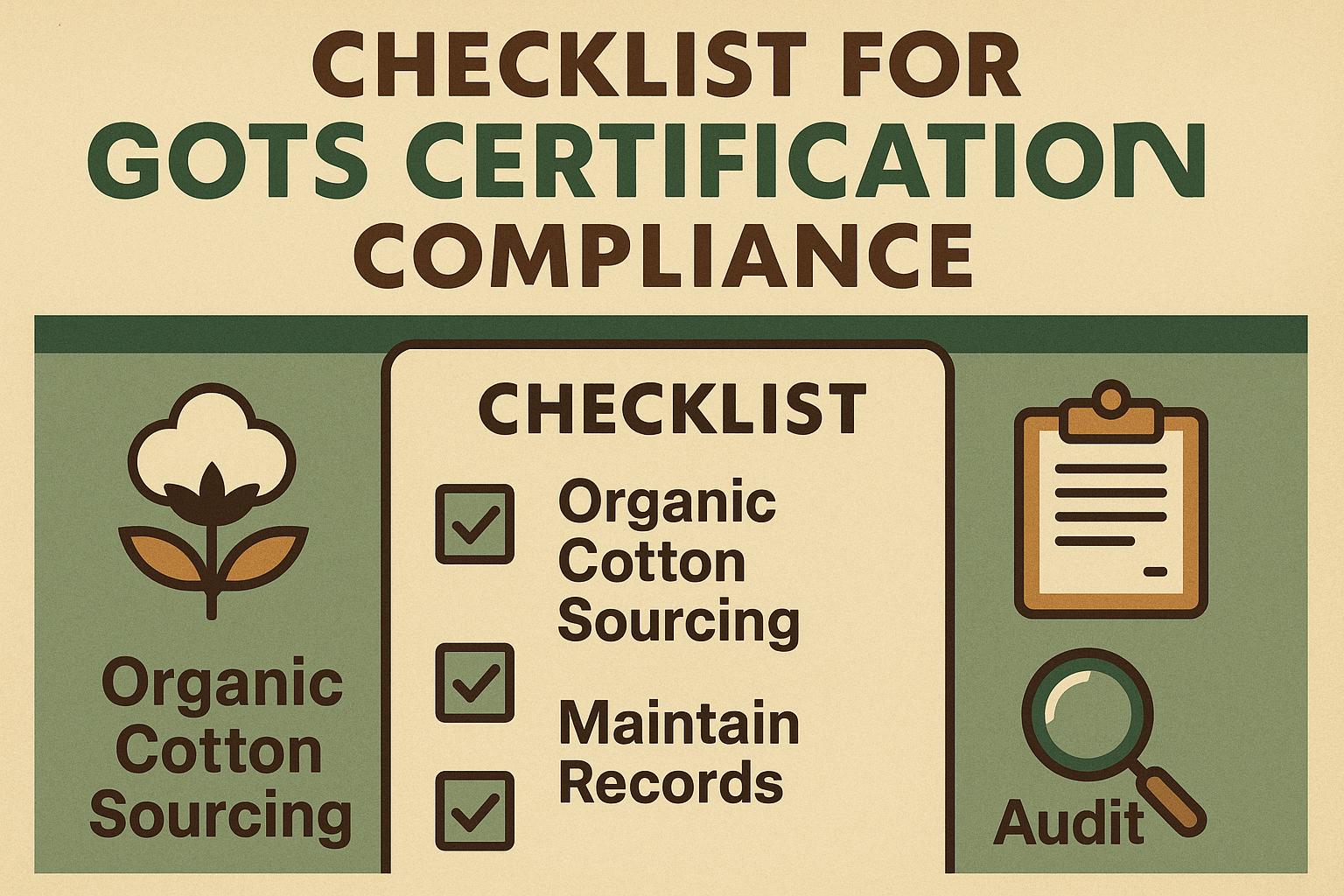 Thumbnail for: Checklist for GOTS Certification Compliance