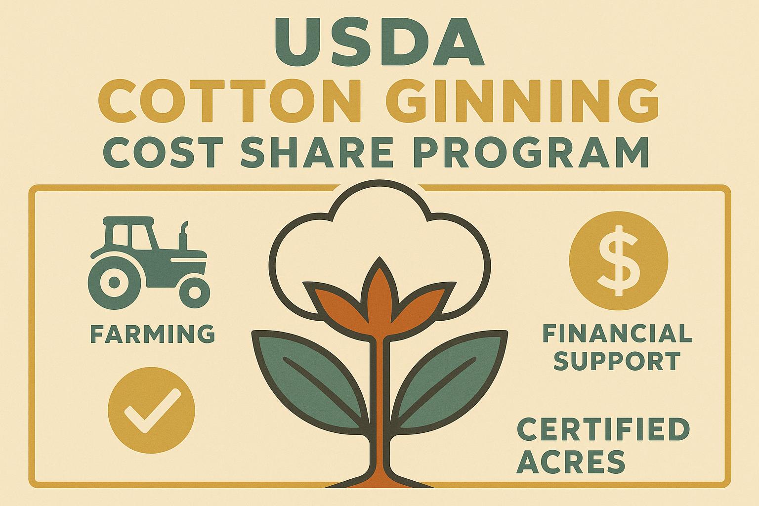 Thumbnail for: USDA Cotton Ginning Cost Share Program Explained