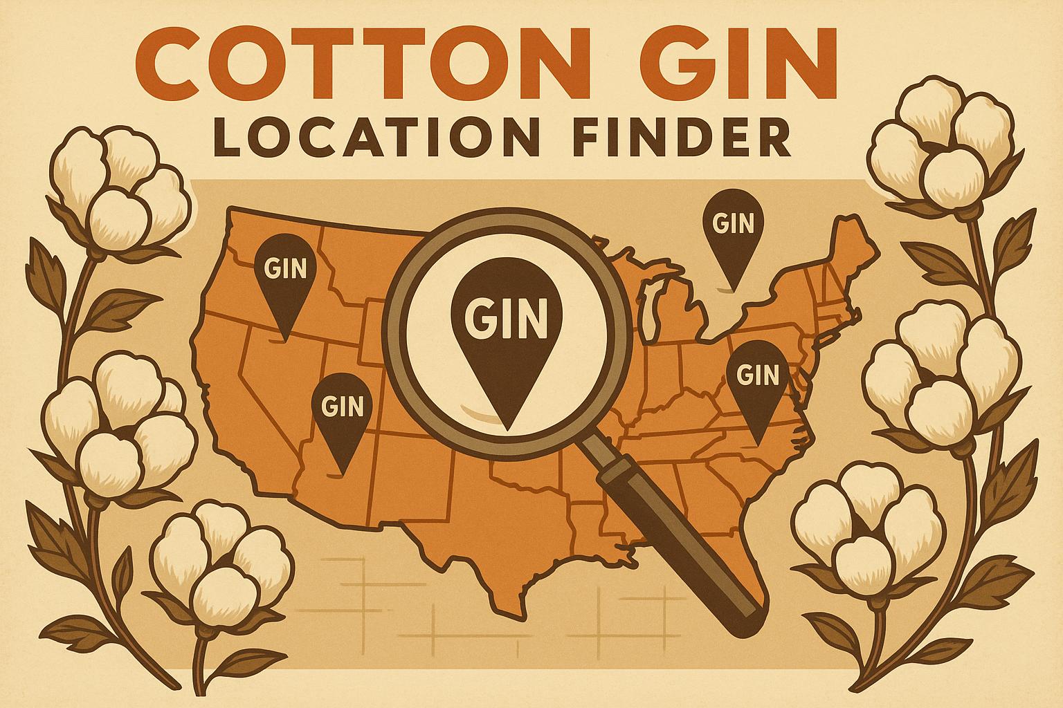 Thumbnail for: Cotton Gin Location Finder