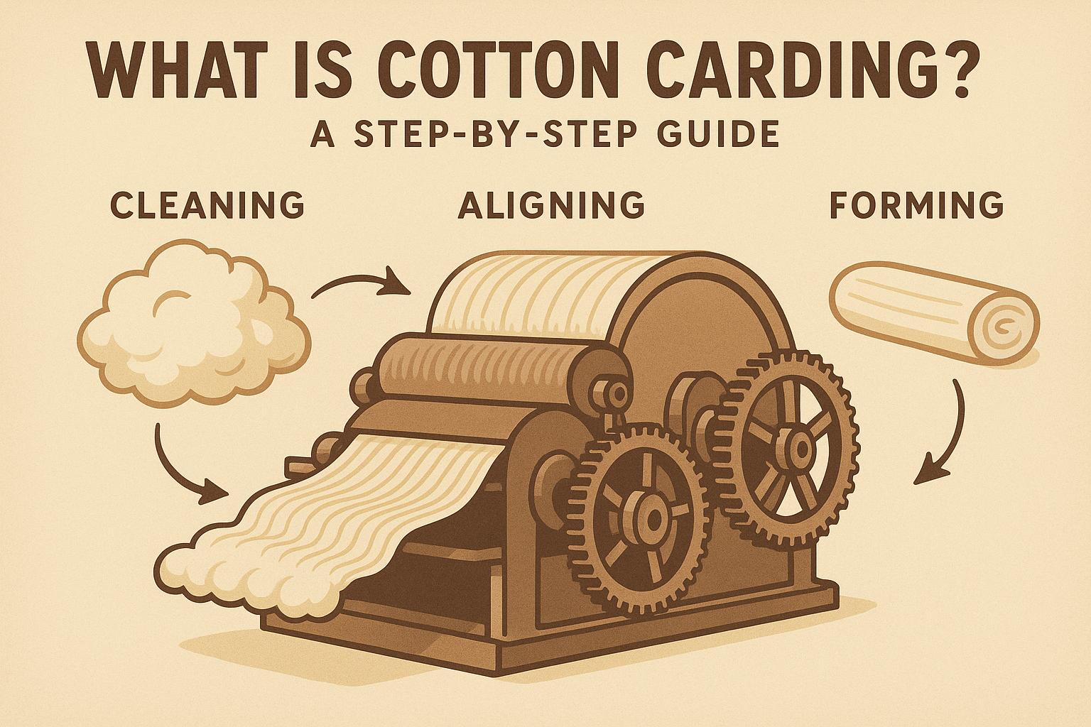 Thumbnail for: What is Cotton Carding? A Step-by-Step Guide