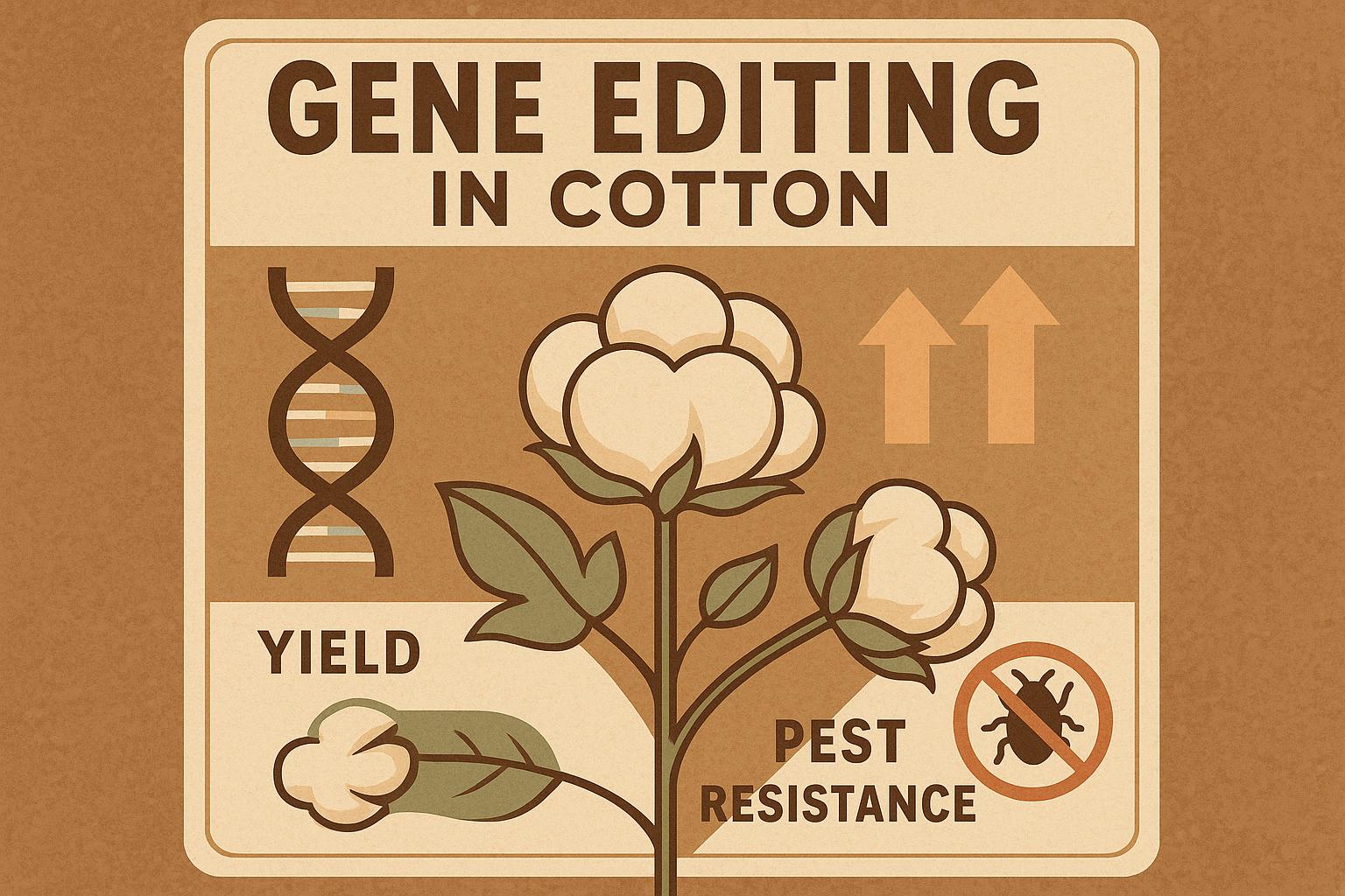 Thumbnail for: Gene Editing in Cotton: Advancing Yield Potential and Pest Resistance