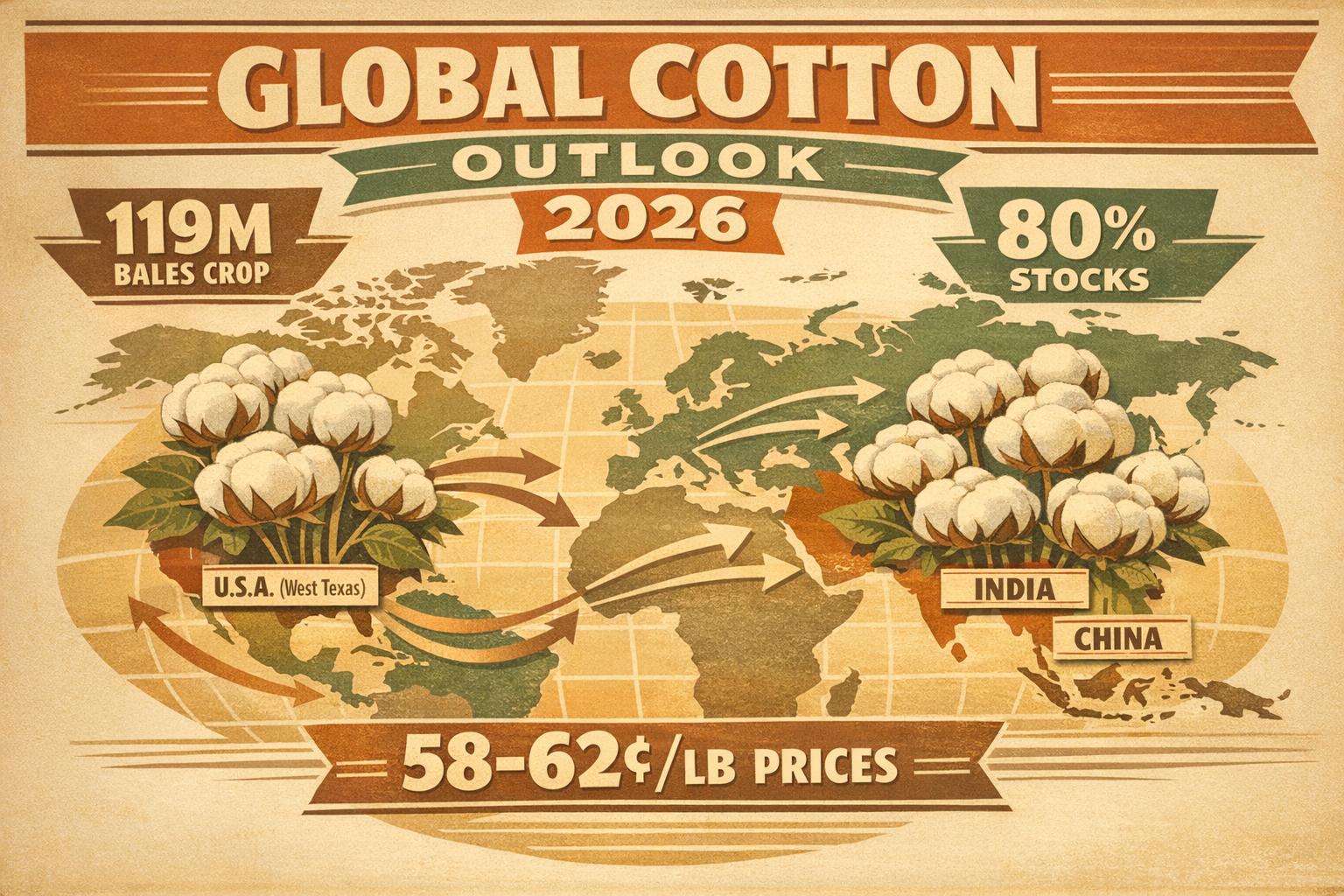 Thumbnail for: Global Cotton Outlook 2026