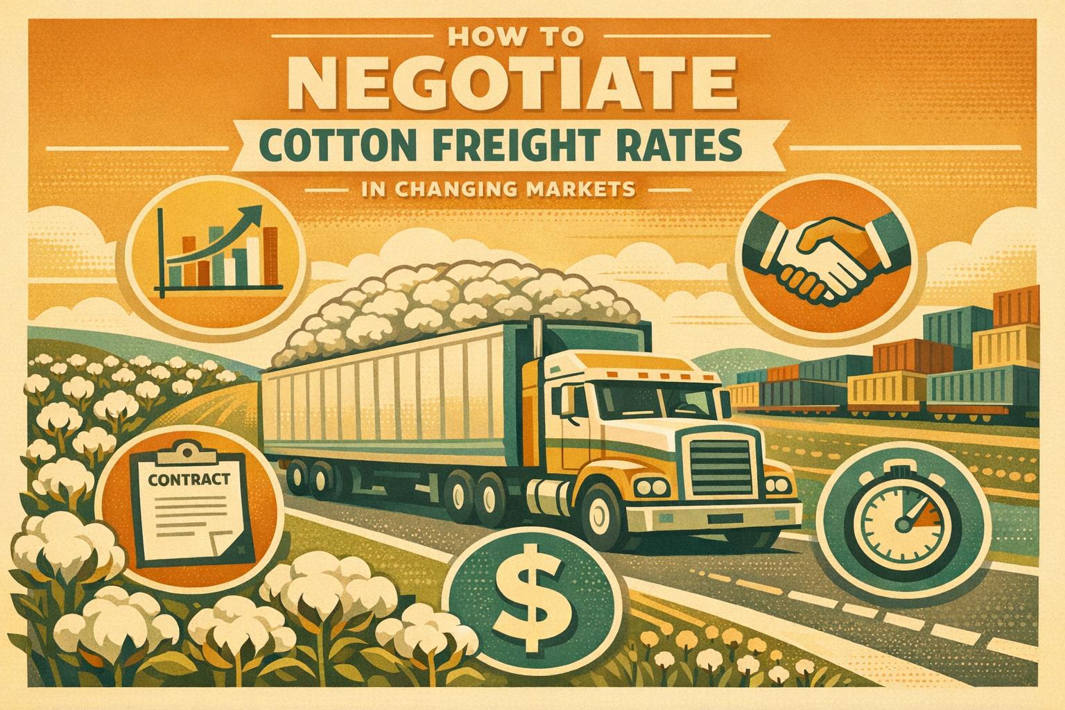 Thumbnail for: How to Negotiate Cotton Freight Rates in Changing Markets