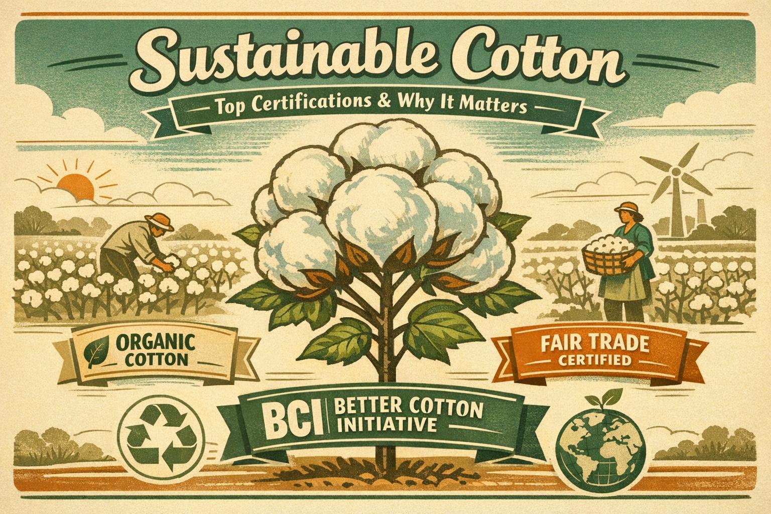 Thumbnail for: Sustainable Cotton: Top Certifications and Why It Matters