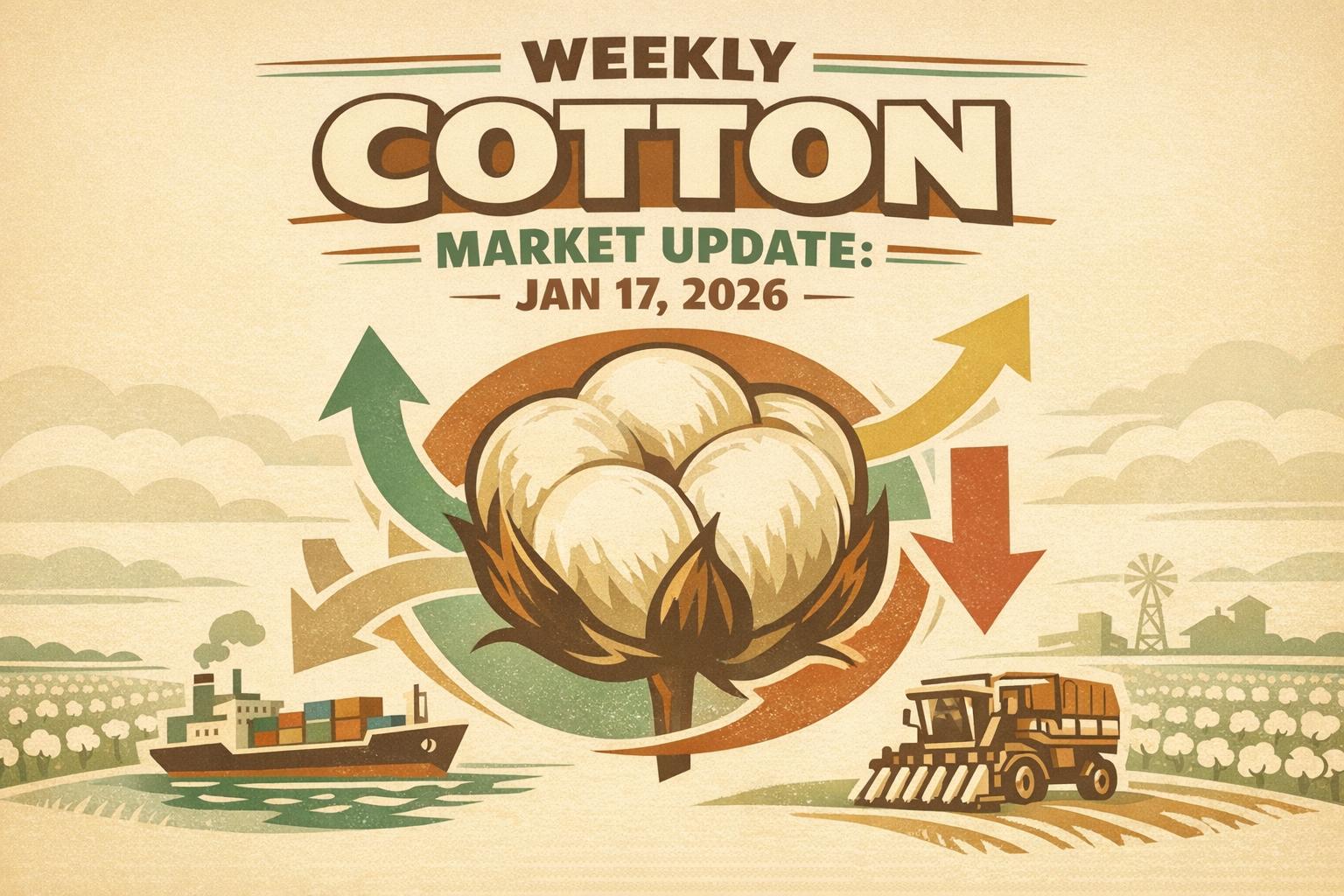 Thumbnail for: Weekly Cotton Market Update: Jan 17, 2026