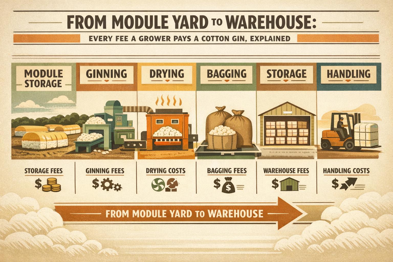 From Module Yard to Warehouse: Every Fee a Grower Pays a Cotton Gin ...