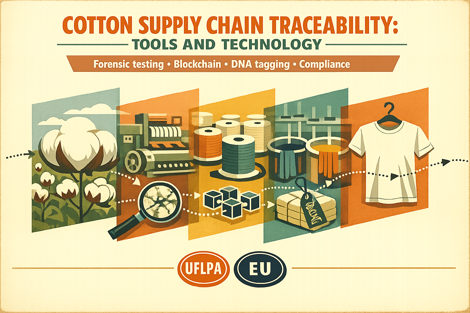 Thumbnail for: Cotton Supply Chain Traceability: Tools and Technology