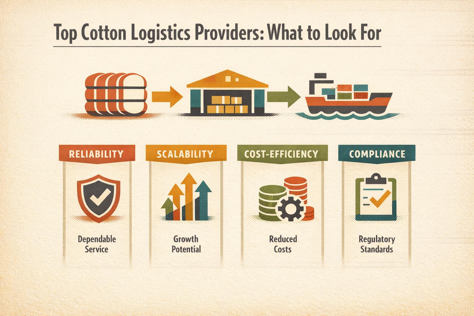 Thumbnail for: Top Cotton Logistics Providers: What to Look For