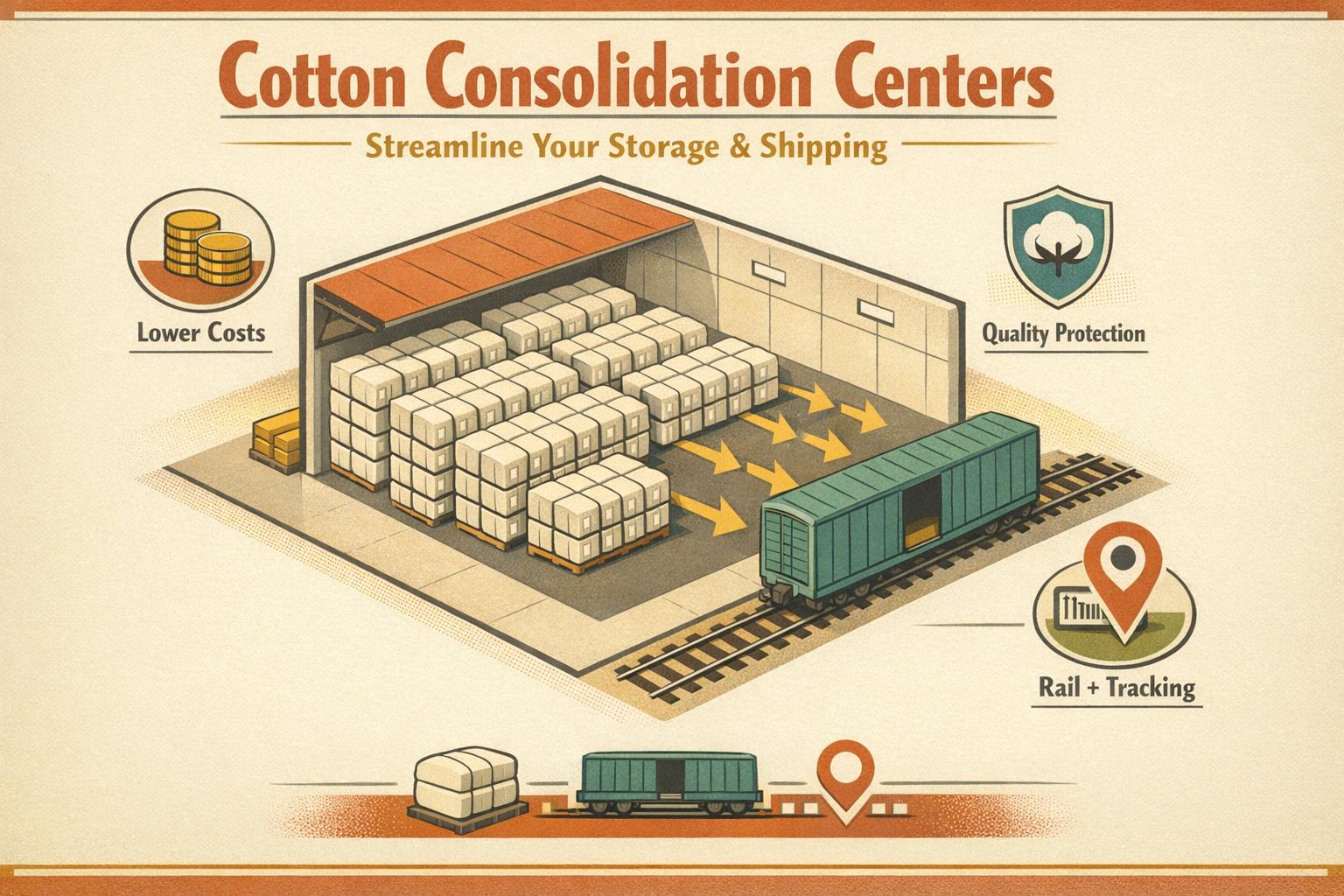 Thumbnail for: Cotton Consolidation Centers: Streamline Your Storage & Shipping