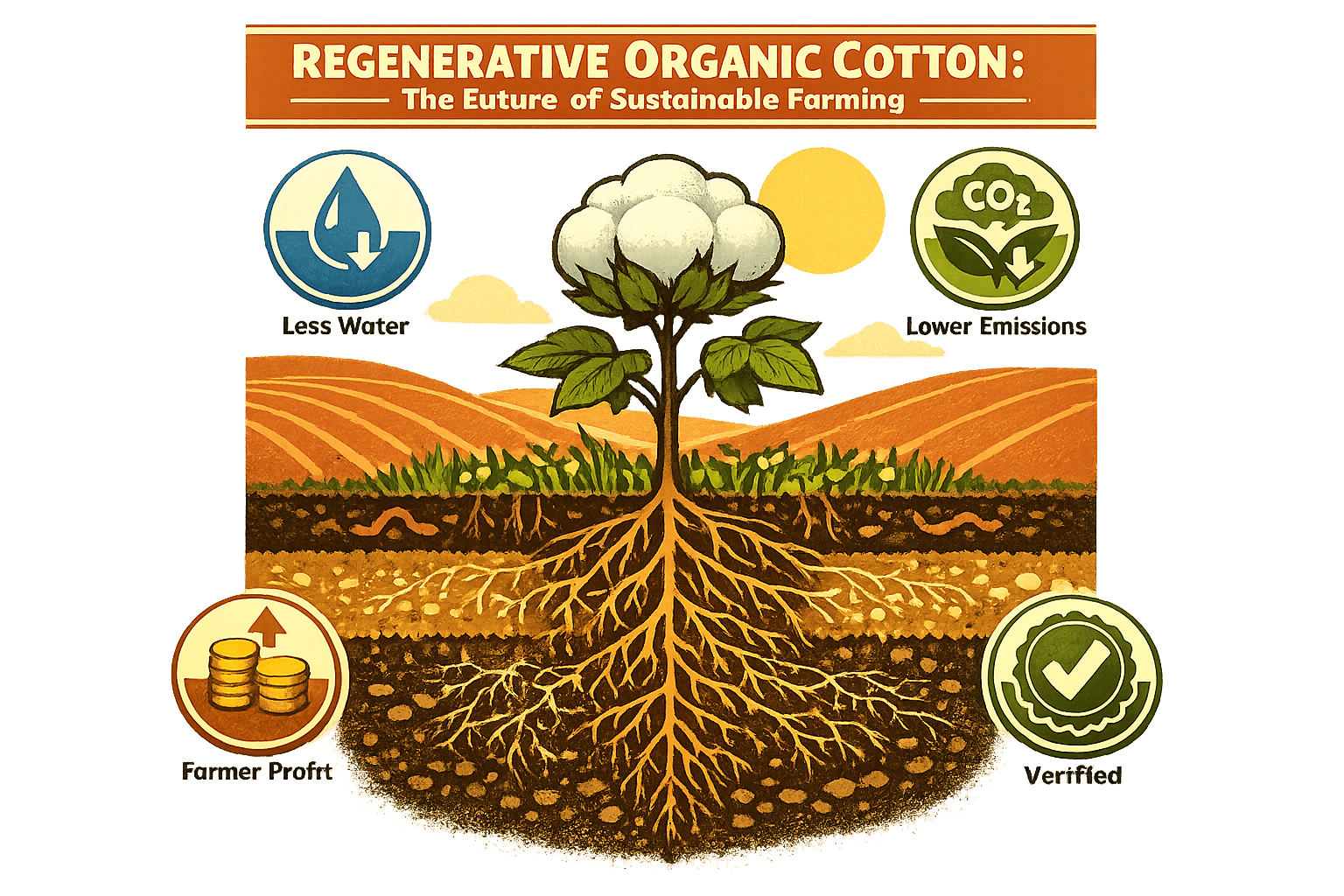 Thumbnail for: Regenerative Organic Cotton: The Future of Sustainable Farming