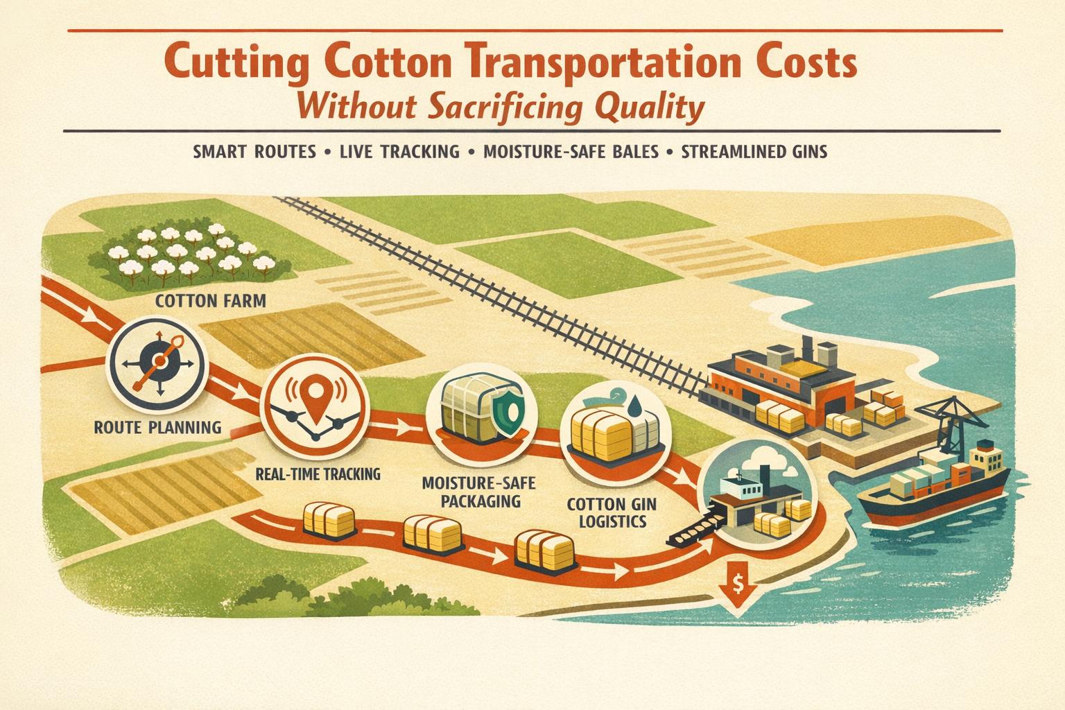 Thumbnail for: Cutting Cotton Transportation Costs Without Sacrificing Quality