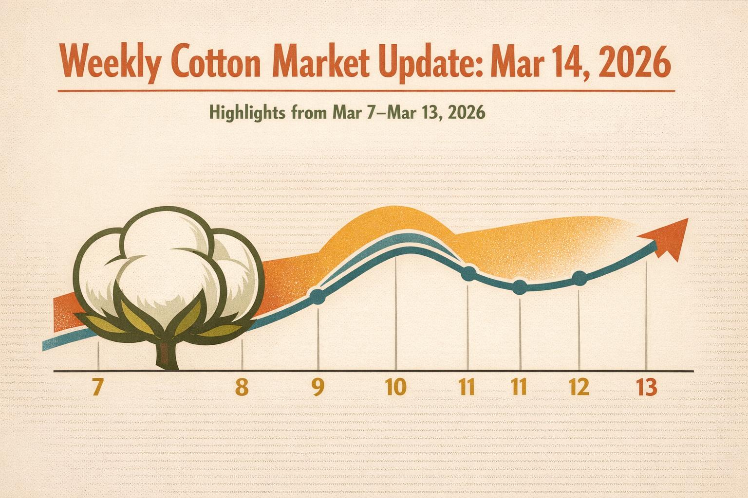 Thumbnail for: Weekly Cotton Market Update: Mar 14, 2026