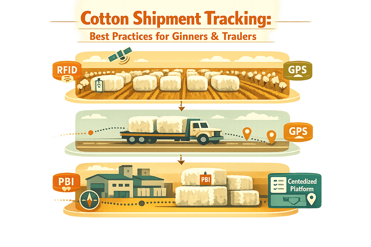 Thumbnail for: Cotton Shipment Tracking: Best Practices for Ginners & Traders