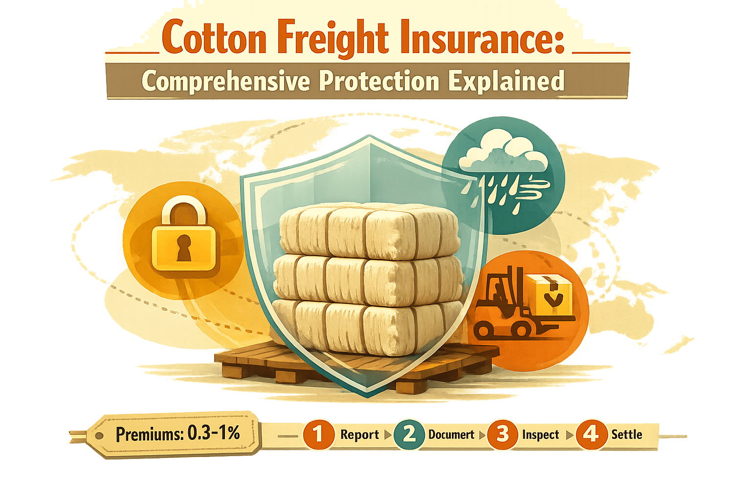 Thumbnail for: Cotton Freight Insurance: Comprehensive Protection Explained