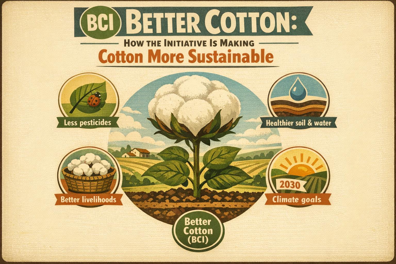 Thumbnail for: BCI Better Cotton: How the Initiative Is Making Cotton More Sustainable