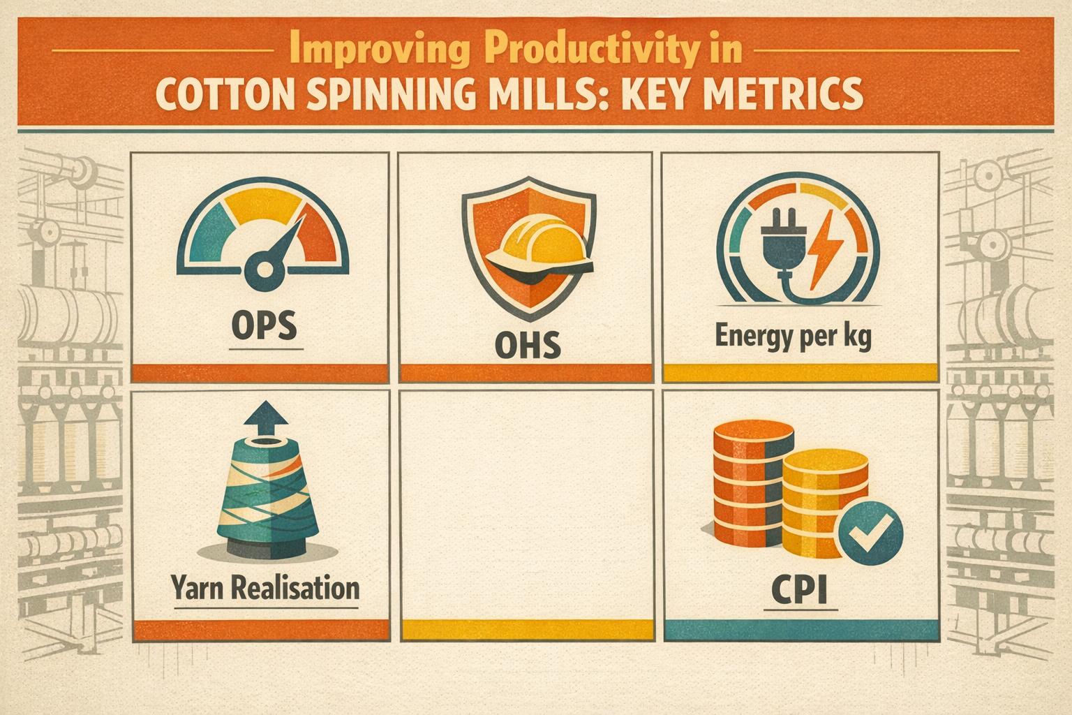 Thumbnail for: Improving Productivity in Cotton Spinning Mills: Key Metrics