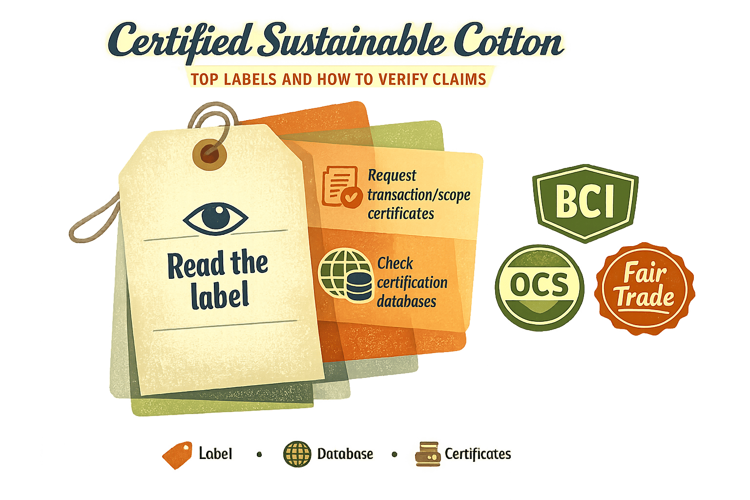 Thumbnail for: Certified Sustainable Cotton: Top Labels and How to Verify Claims