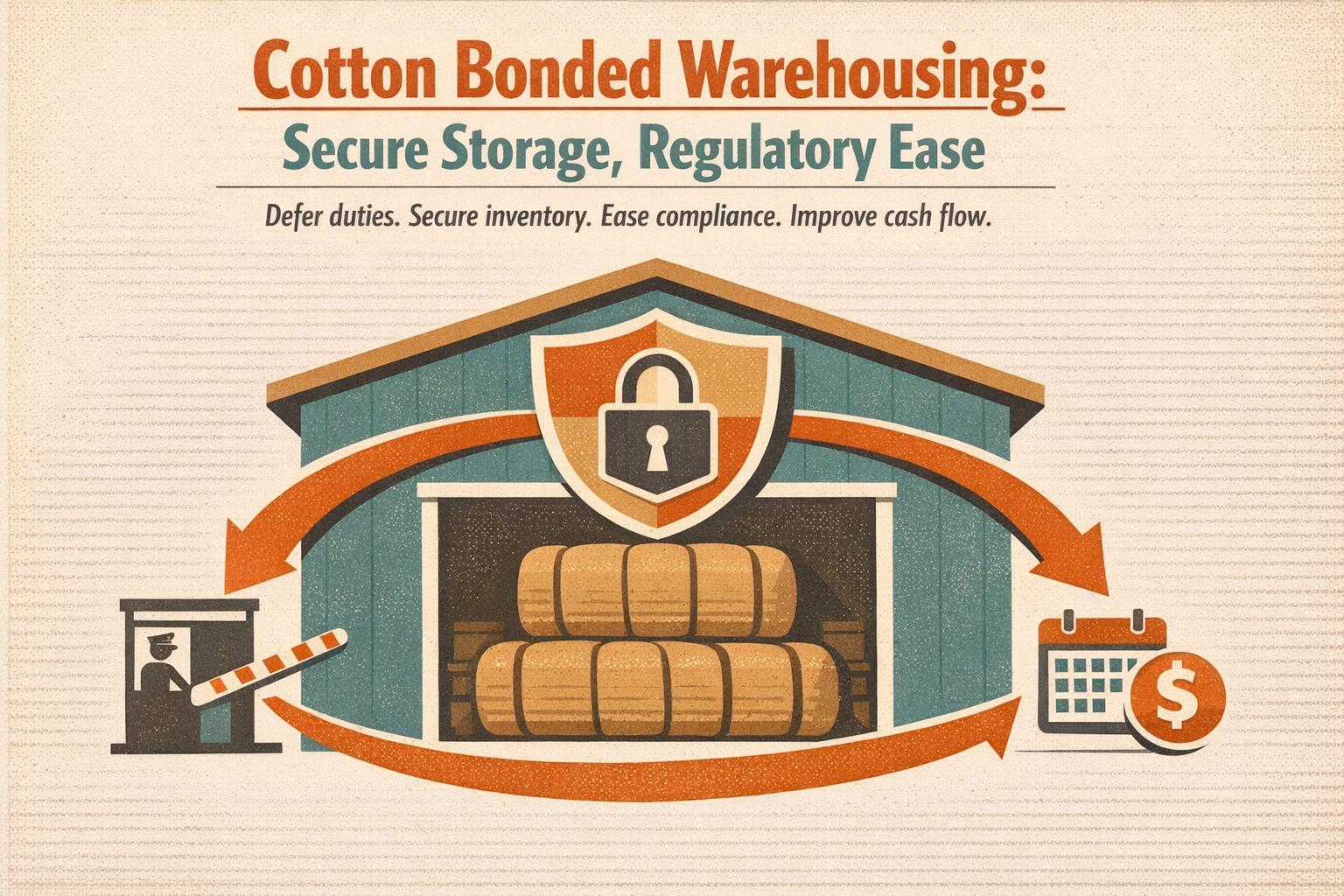 Thumbnail for: Cotton Bonded Warehousing: Secure Storage, Regulatory Ease