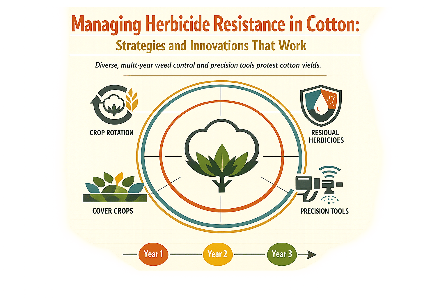 Thumbnail for: Managing Herbicide Resistance in Cotton: Strategies and Innovations That Work