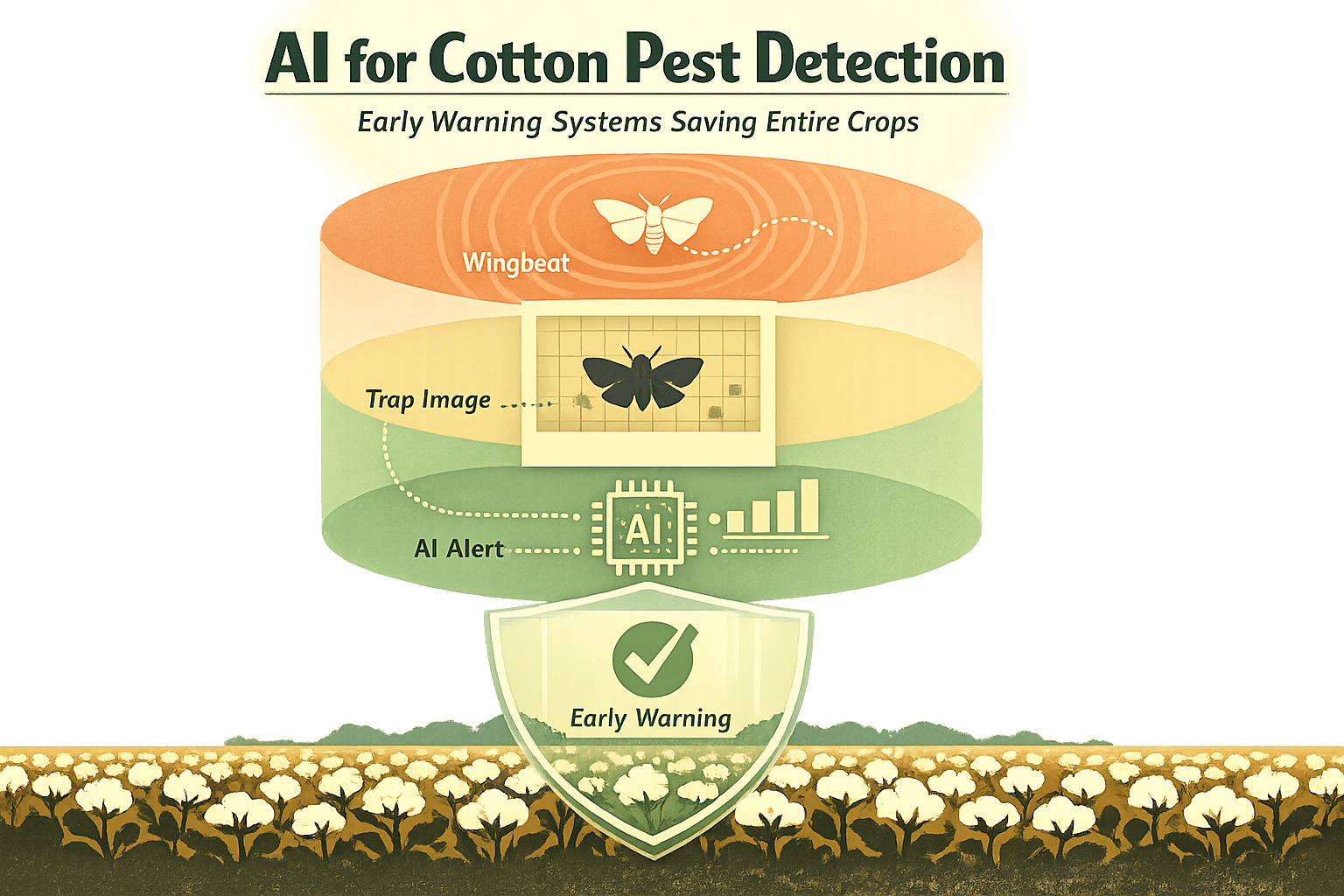 Thumbnail for: AI for Cotton Pest Detection: Early Warning Systems Saving Entire Crops