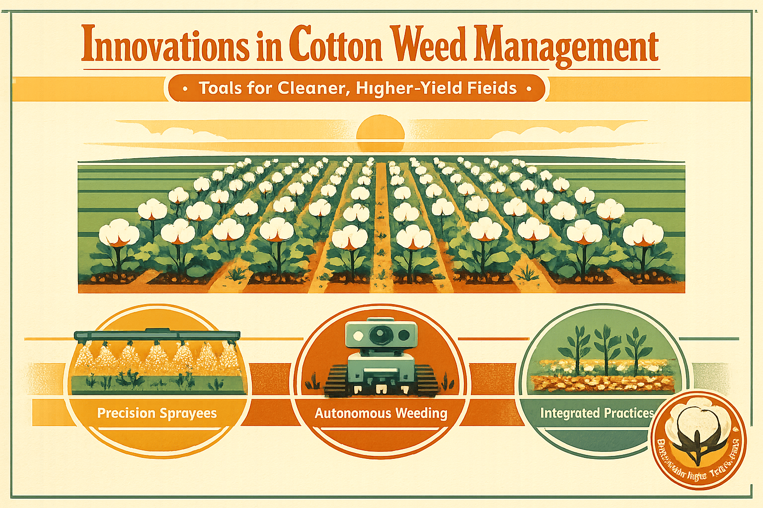 Thumbnail for: Innovations in Cotton Weed Management: Tools for Cleaner, Higher-Yield Fields