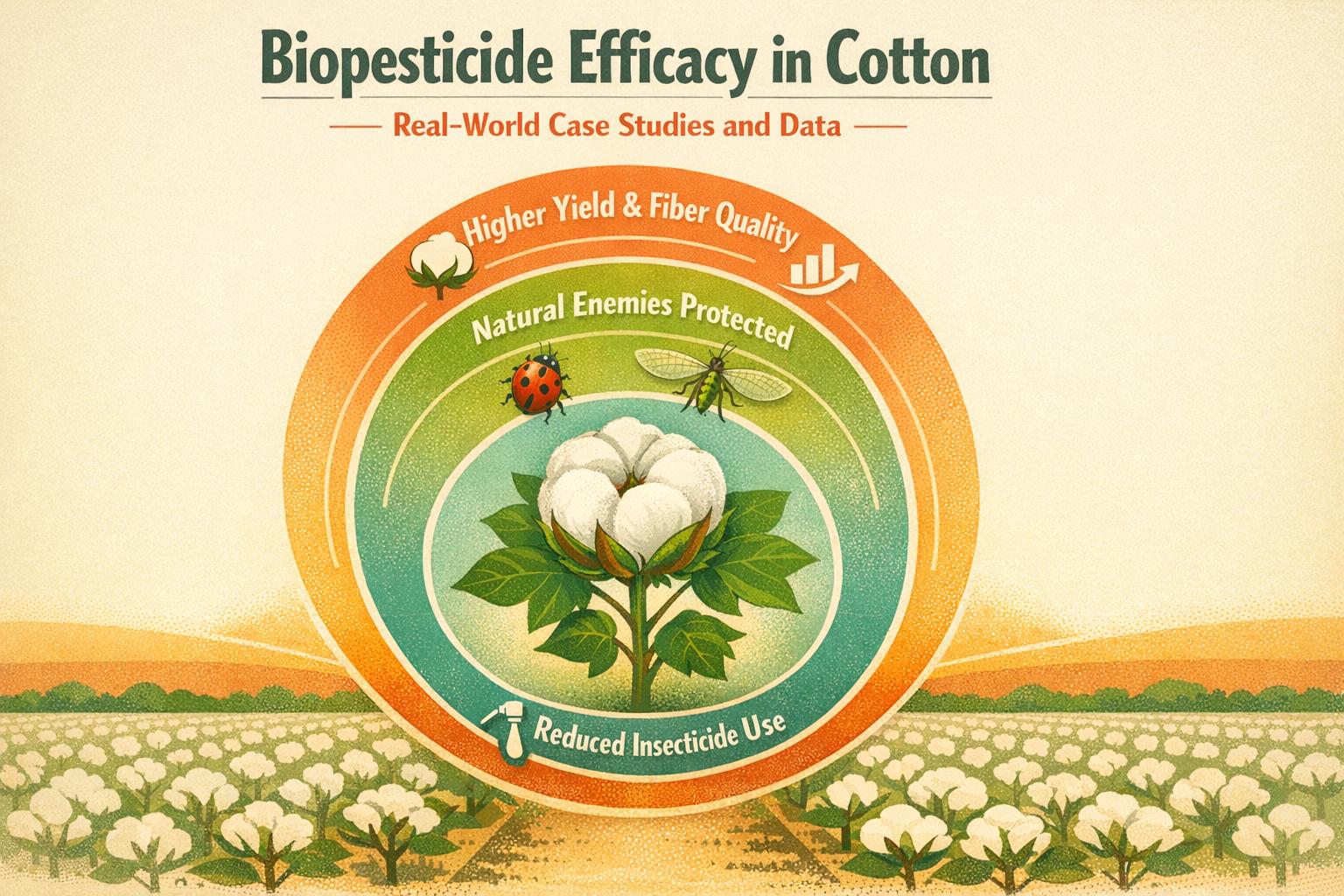 Thumbnail for: Biopesticide Efficacy in Cotton: Real-World Case Studies and Data