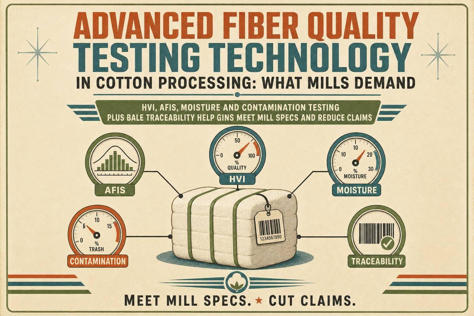 Thumbnail for: Advanced Fiber Quality Testing Technology in Cotton Processing: What Mills Demand