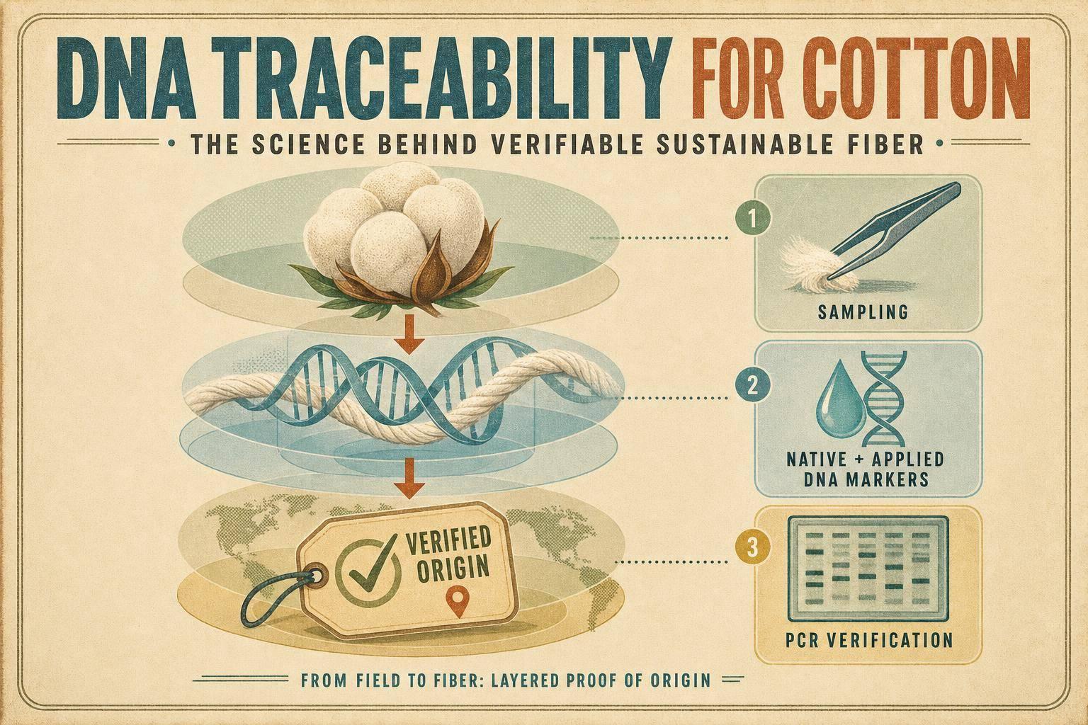 Thumbnail for: DNA Traceability for Cotton: The Science Behind Verifiable Sustainable Fiber