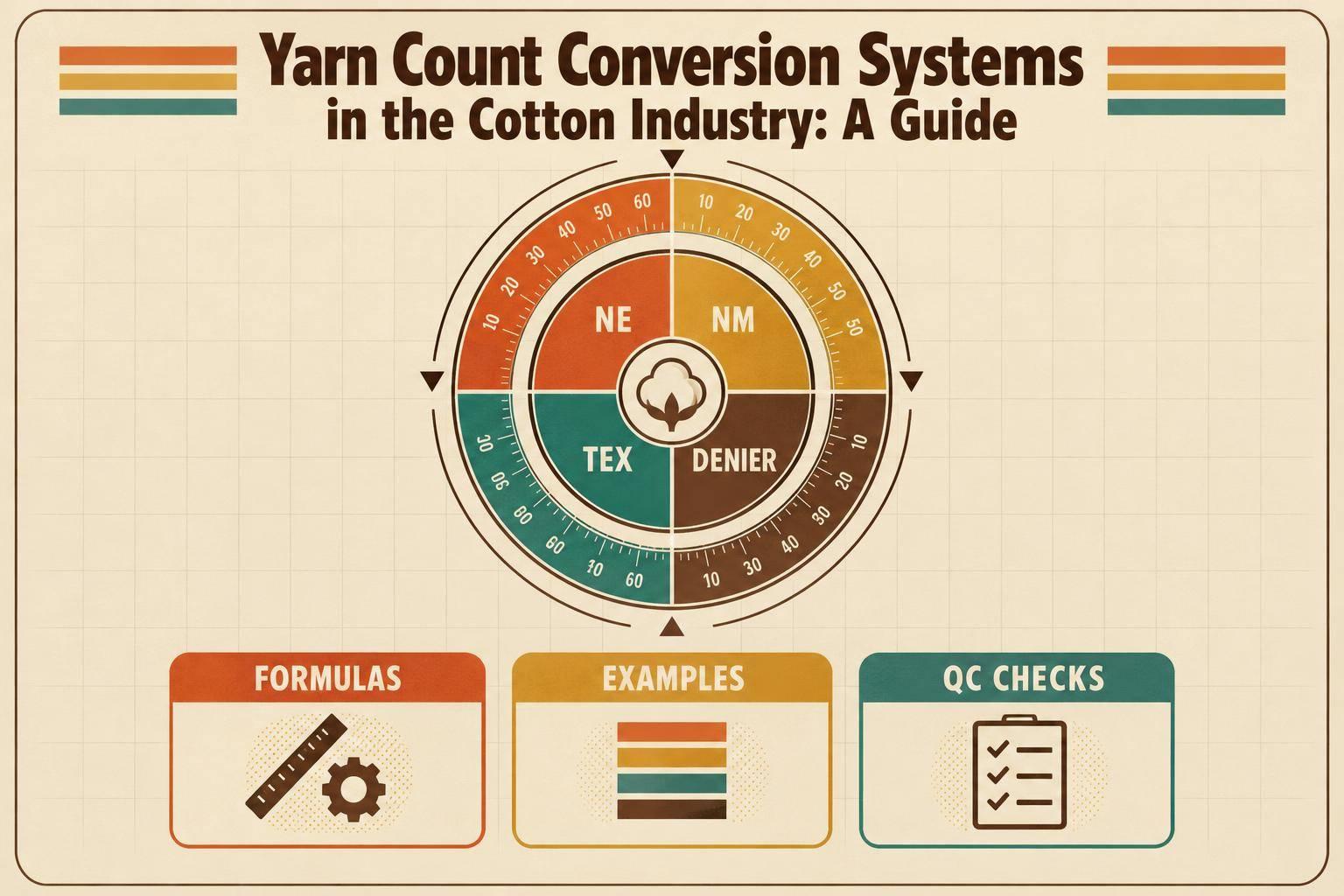 Thumbnail for: Yarn Count Conversion Systems in the Cotton Industry: A Guide