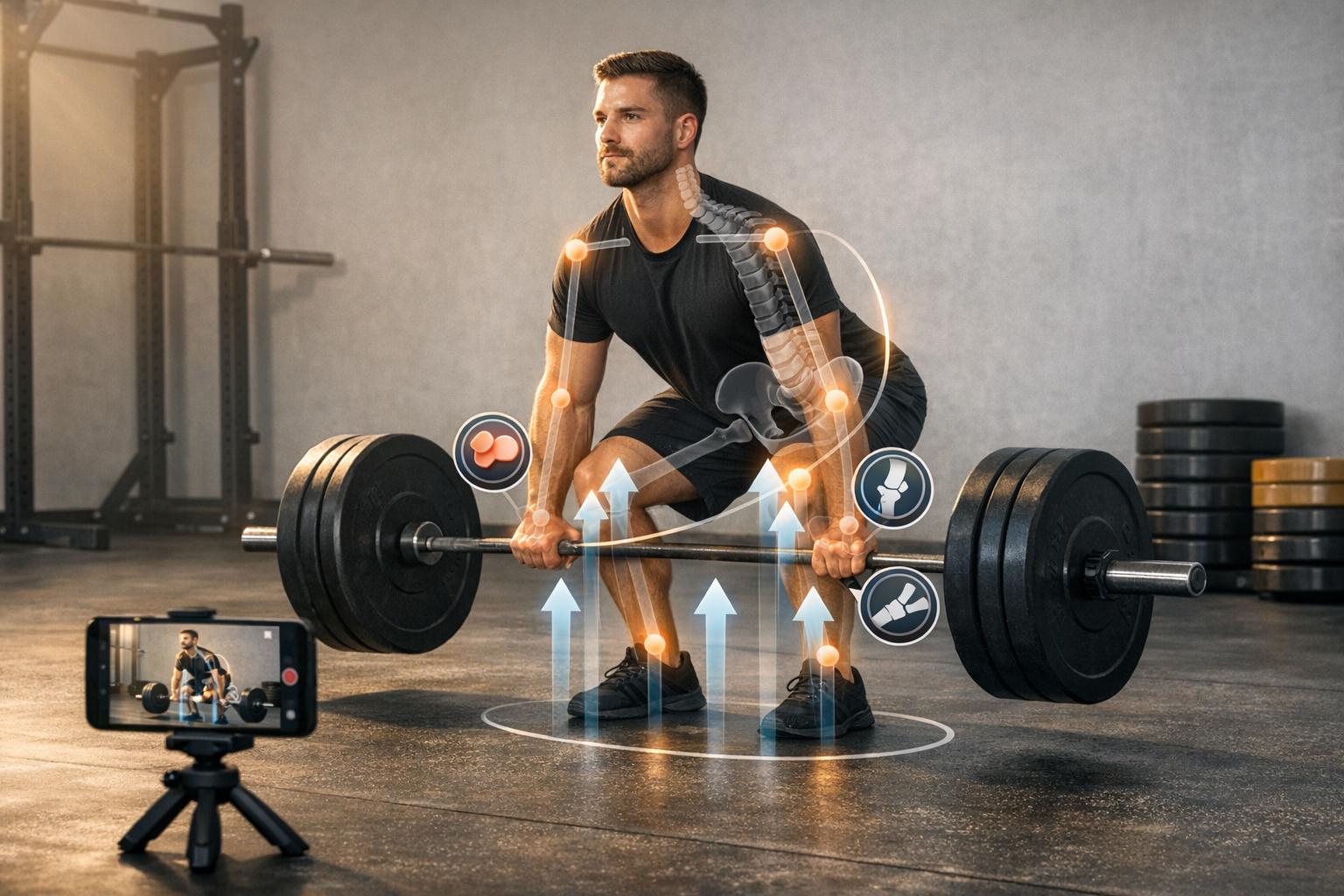 Deadlift Force Analysis with AI Tools
