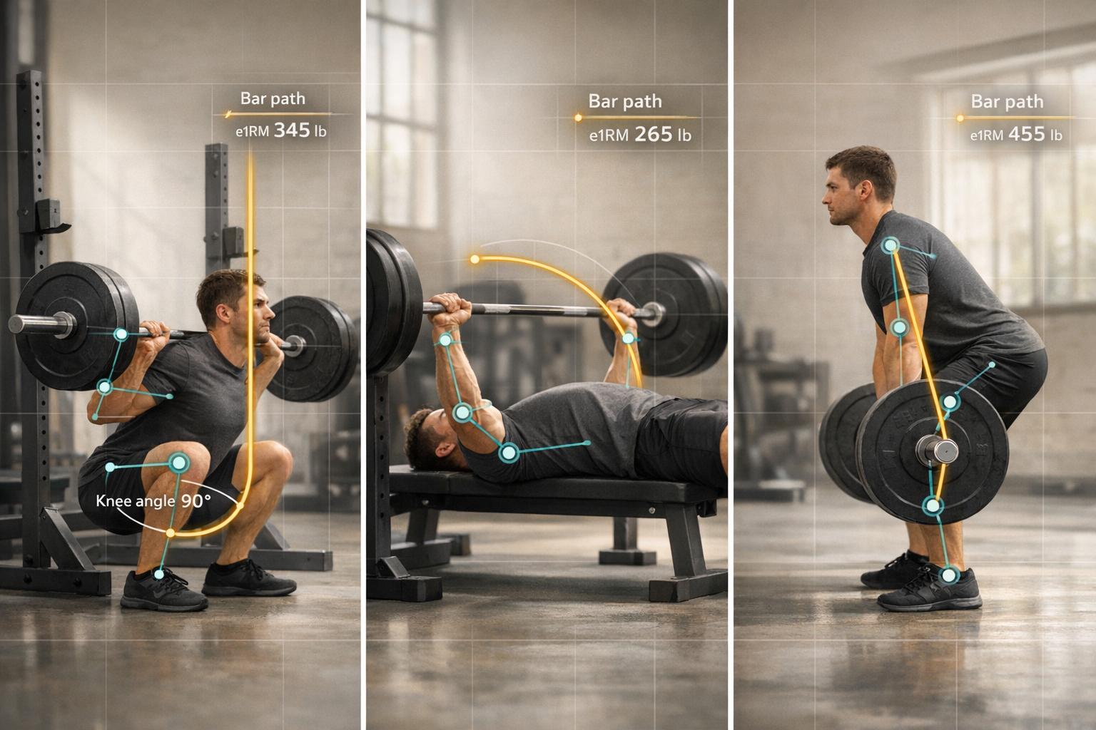 How AI Tracks Squat, Bench, Deadlift Progress