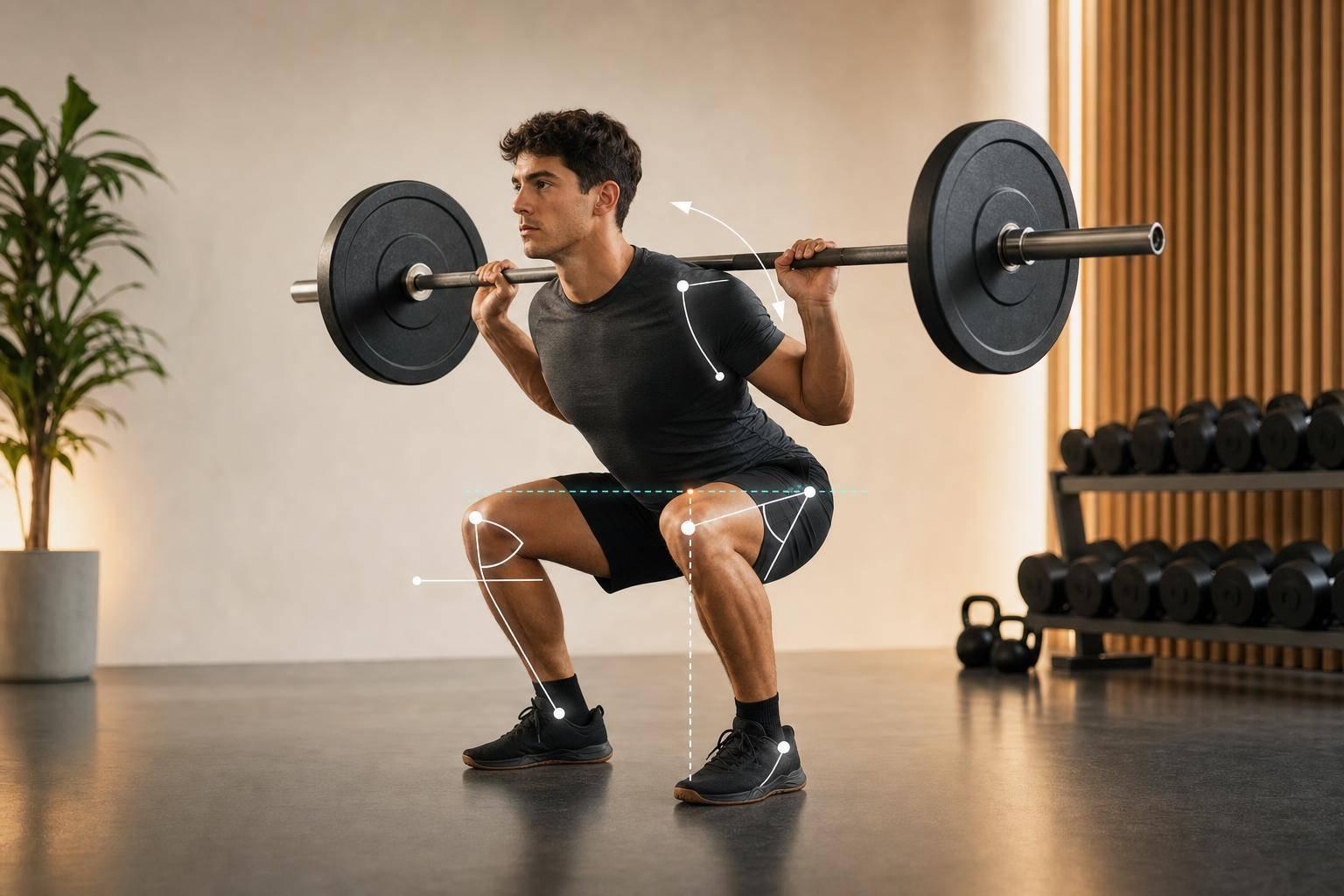 AI Squat Depth Analysis for Injury Prevention