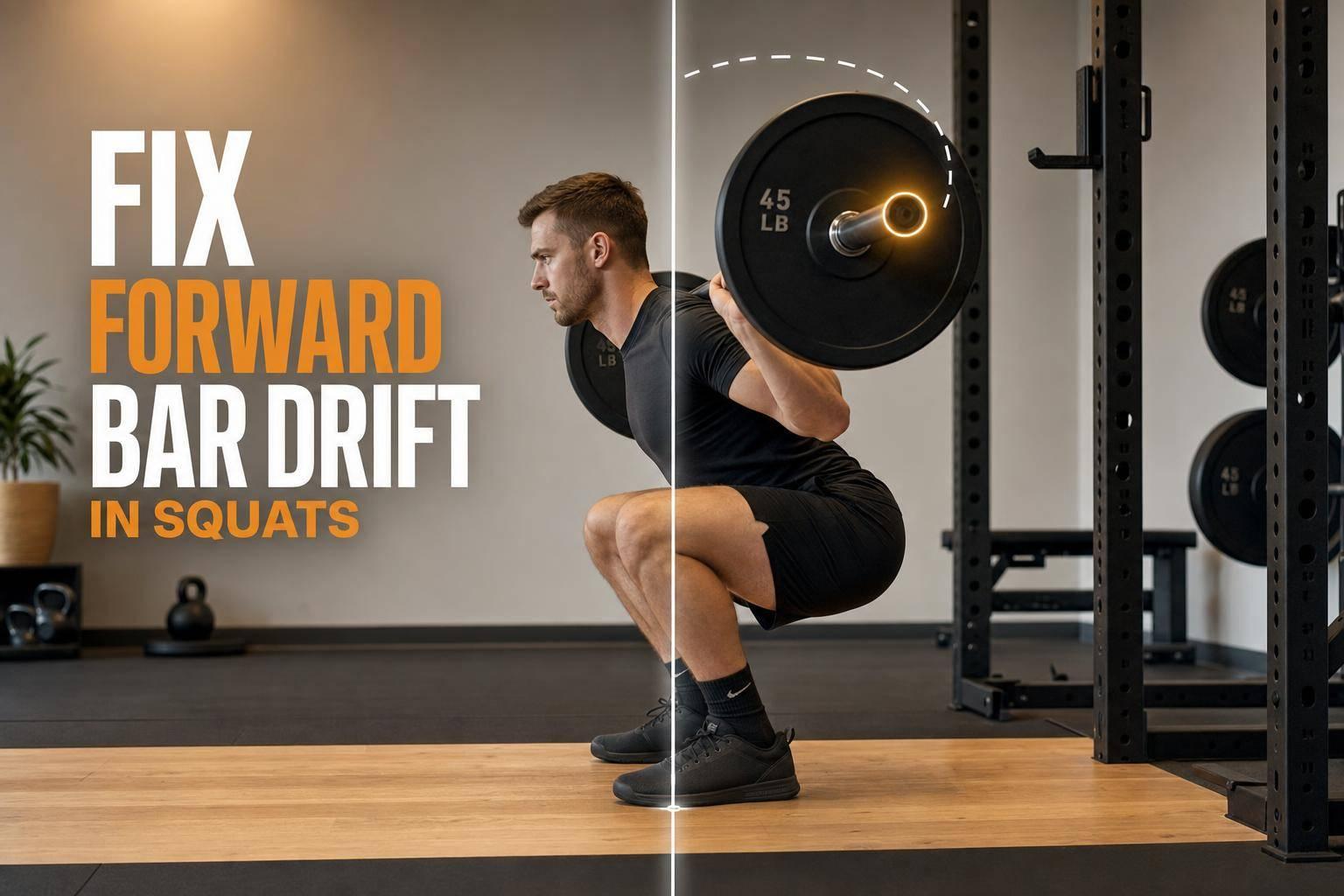Fix forward bar drift in squats
